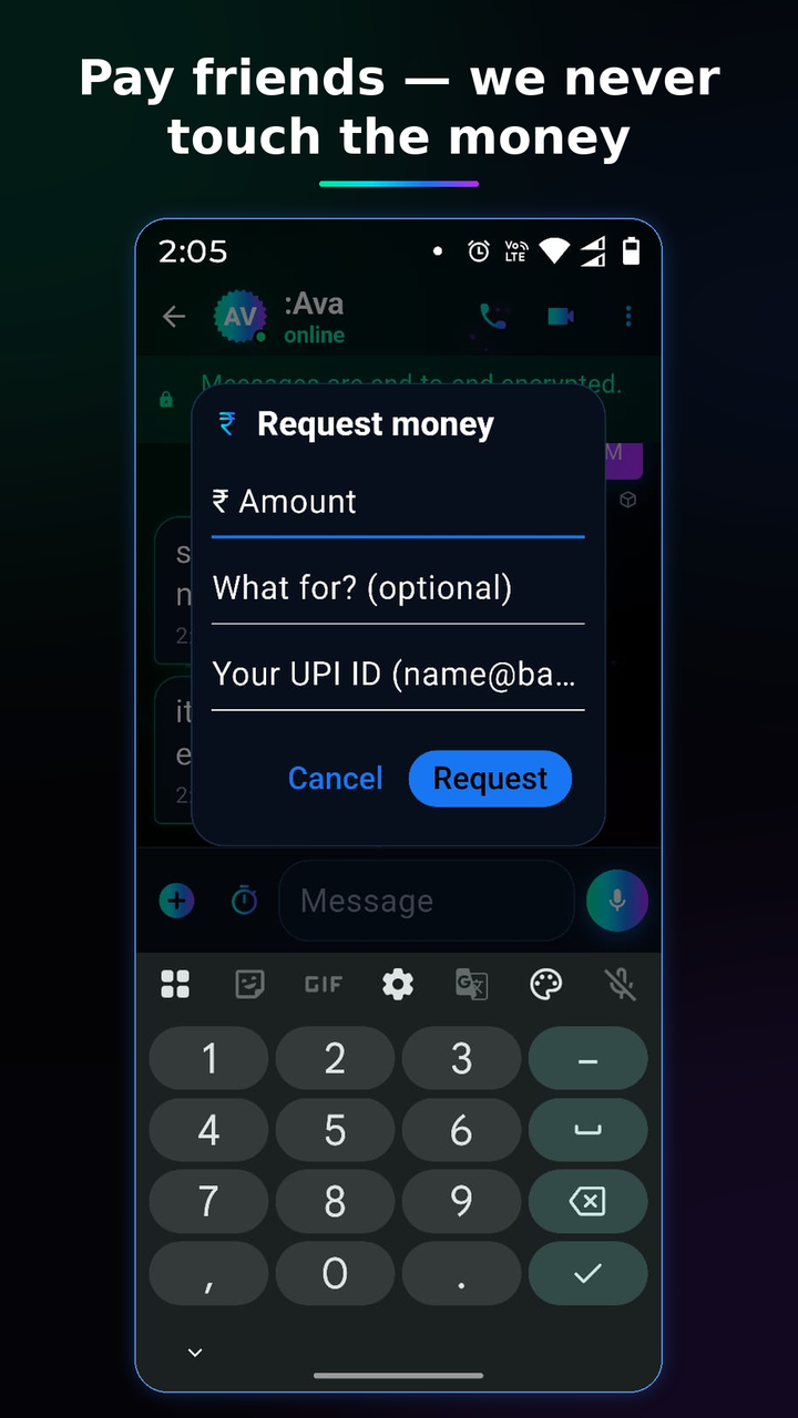 A call